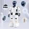 Robot inteligent Bionic Smart cu telecomanda lumini LED sunete si miscari interactive alb - 4