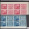 1949 LP 258 LP 258 a CONFERINTA TRANSPORTURI U.I.M. BLOCURI DE 4 TIMBRE MNH