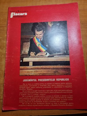 flacara 22 martie 1975-ceausescu primul presedinte,art. foto adamclisi,calarasi foto