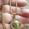 Lant+medalion INOX placat model MEDUSA -V