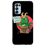 Husa compatibila cu Oppo A72 5G model Im a Loki Adopt me, Silicon, TPU, Viceversa, Transparent, Carcasa