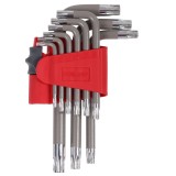 SET CHEI NEGATIVE CR-VA S2 TORX T10-T50 - 9P.