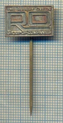 Y 384 INSIGNA -,,RO&amp;quot; -THE RUBERY OWEN - GROUP OF COMPANIES -PENTRU COLECTIONARI foto