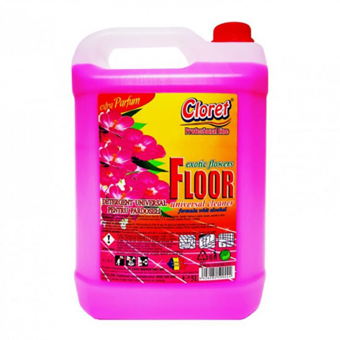 Detergent pardoseala Cloret Exotic Flowers 5l