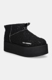 Karl Lagerfeld cizme de iarna THERMO culoarea negru, KL48522W