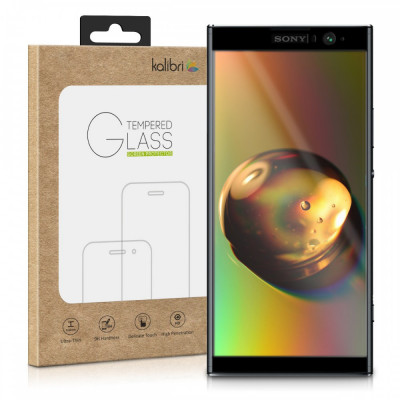 Folie de protectie pentru Sony Xperia XA2 Plus, kalibri, Fata, Negru, 45988.01 foto