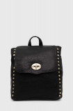 Answear Lab rucsac femei, culoarea negru, mare, neted