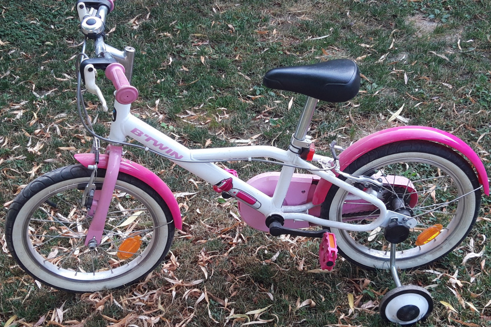 Bicicleta 16'' 500 docto girl copii 4-6 ani btwin | arhiva Okazii.ro