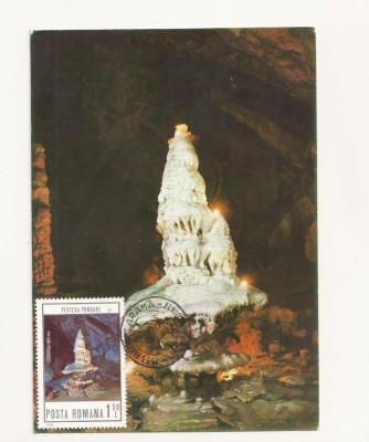 CA9 -Carte Postala- Pestera Bulba, Jud Mehedinti ,circulata 1984 foto
