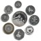 Marea Britanie-2006 SET 9 MONEDE ARGINT PROOF-80a Aniversare Regina Elisabeta II
