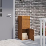 vidaXL Cutie pentru colet Ruginit 41 x 38 x 103 cm