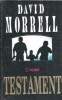Testament David Morrell carte romana beletristica politica editura Olimp an 1994 stare buna
