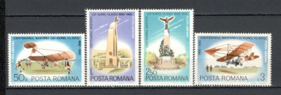 Romania.1982 Posta aeriana-100 ani nastere A.Vlaicu YR.739 foto