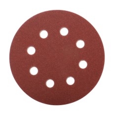 Disc abraziv cu autofixare, pentru slefuire lemn / metale, Bosch, 125 mm, granulatie 80, set 5 bucati