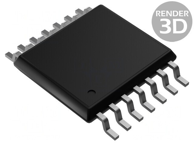 Driver LED Boost Buck-Boost 3-72V HTSSOP14