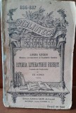 Istoria Literaturii Rusesti - Louis Leger, Librariei Leon Alcalay, Interbelica, Biblioteca pentru Toti #886-887