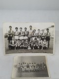 Set 2 poze mici cu o echipa romaneasca de fotbal.