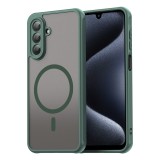 Husa MagSafe Asteroid GSM HaloFrost II pentru Samsung Galaxy A17 5G, Verde