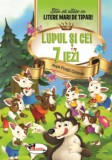 Lupul si cei 7 iezi - Stiu sa citesc cu litere mari de tipar! - Editura Aramis
