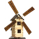 Set constructie arhitectura Moara de vant, 137 piese din lemn, Walachia