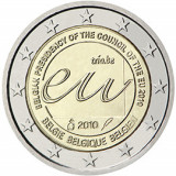 Belgia 2 euro 2010 - (Presedentia Consiliului UE) B11, KM-289 UNC !!!, Europa