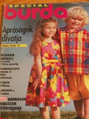 Reviste BURDA SPECIAL / tipare pentru copii. foto