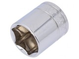 Tubulară 1/2 HEX 30mm Oțel Crom-Vanadium