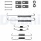 DELPHI LY1337 Set accesorii, sabot de frana