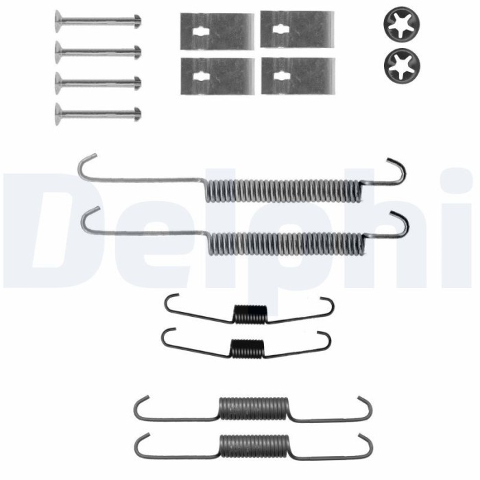 DELPHI LY1337 Set accesorii, sabot de frana