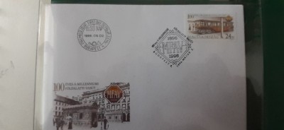 Ungaria-Transport,locomotive ,trenuri-FDC ,necirculat MNH-(T6) foto
