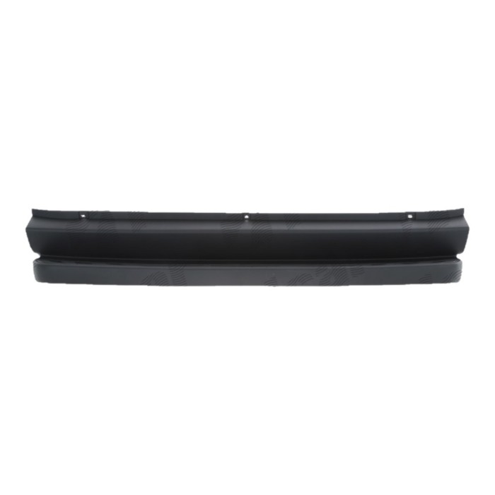 Bara spate MERCEDES SPRINTER, 02.2018-, exterior+interior; negru, texturat; cu step; plastic+metal; vopsire prin imersie,