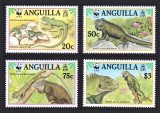 Anguilla 1997 - Fauna WWF, animale, iguana, serie neuzata