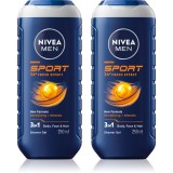 NIVEA MEN Sport Gel de duș pentru bărbați ambalaj economic