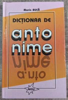 Dictionar de antonime - Marin Buca foto
