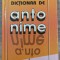 Dictionar de antonime - Marin Buca