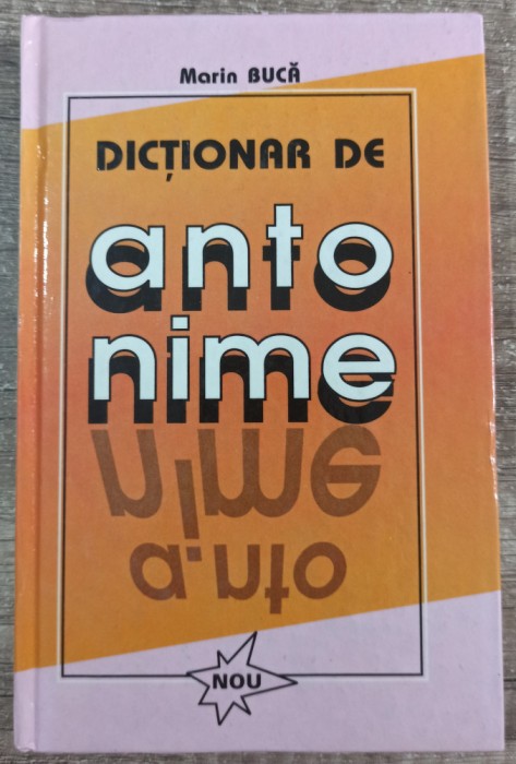 Dictionar de antonime - Marin Buca