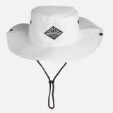Palarie Bucket Alba pentru Barbati, Poliester, Marimea 59, CMCLASS