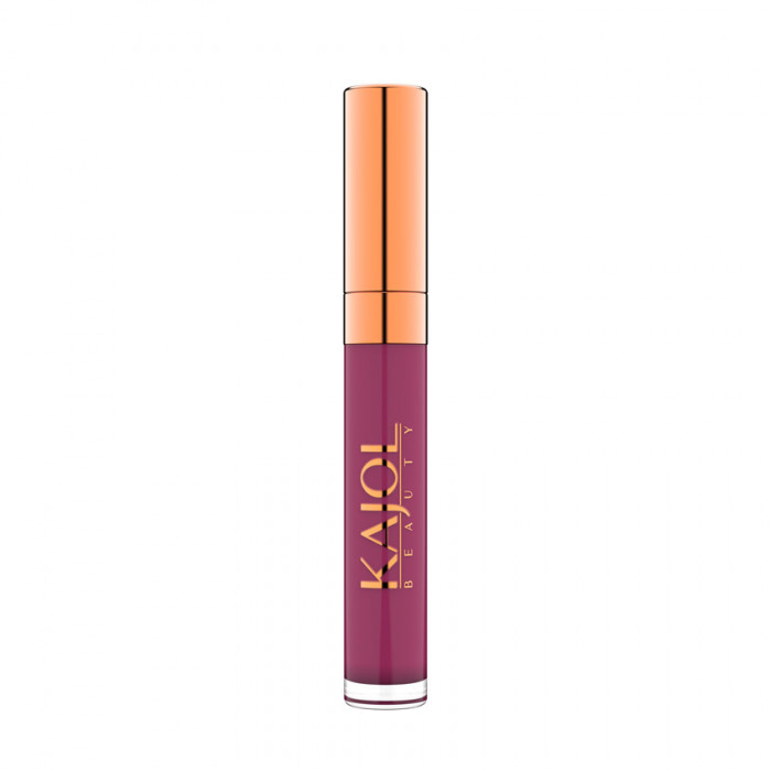 Ruj lichid mat, waterproof si ultrarezistent la transfer KAJOL Beauty matISTIQUE, 8ml - Soft Violet