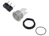 Comutator anti-vandalism SCHURTER MSM II 2 poziții SPDT 5A 125VAC roșu LED