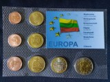 Set Euro - Probe - Lituania 2006 , 8 monede