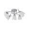 Lustra Silvia Crom+Alb 5xE27 60W