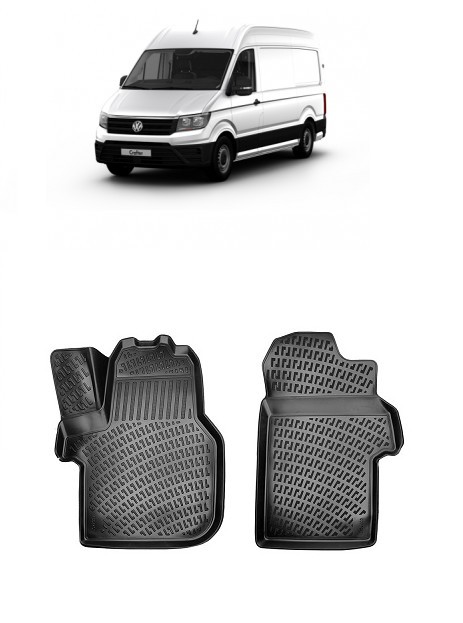 Set covorase cauciuc tip tavita VOLKSWAGEN CRAFTER II (LT4) 3D (2016-2018)