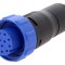 Conector circular mamă 12 pini IP68