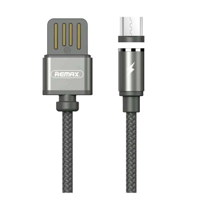 Cablu MicroUSB Magnetic Remax RC-095m Gravity 1m foto