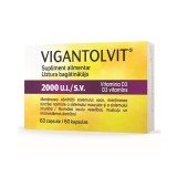 Cumpara ieftin Vigantolvit 2000 U.I. Vitamina D3, 60 capsule, Catalent