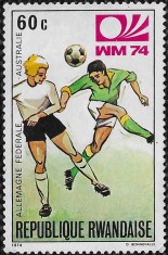 Rwanda 1974 cupa mondiala foto