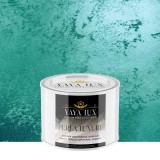 Vopsea Decorativă Perla Luxury Verde Inchis 0,5L cu fulgi perlați-Toro Decor