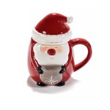 Cumpara ieftin Cana ceramica cu infuzor model Mos Craciun &Oslash; 8x8/14 cm