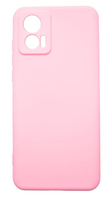 Husa de protectie din silicon pentru Motorola Moto Edge 30 Neo, SoftTouch, interior microfibra, Roz