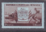 ROMANIA 1953 LP 340 - 5 ANI TRATATUL DE PRIETENIE CU URSS , MNH
